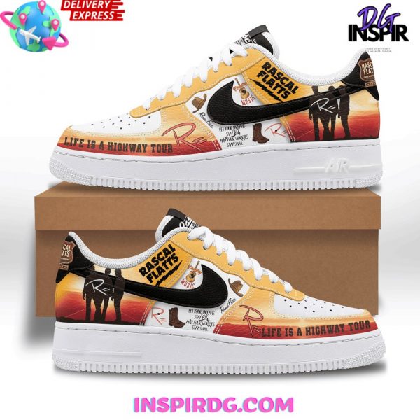 Rascal Flatts Life is a Highway Tour 2025 Nike Air Force 1