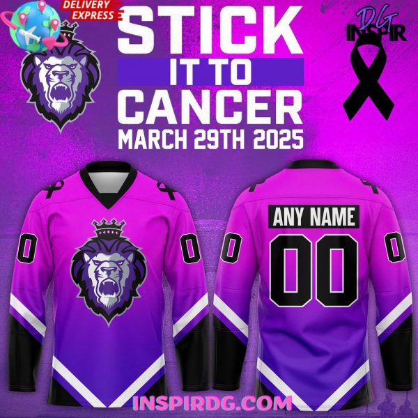 Reading Royals Stick It to Cancer 2025 Hockey Jersey