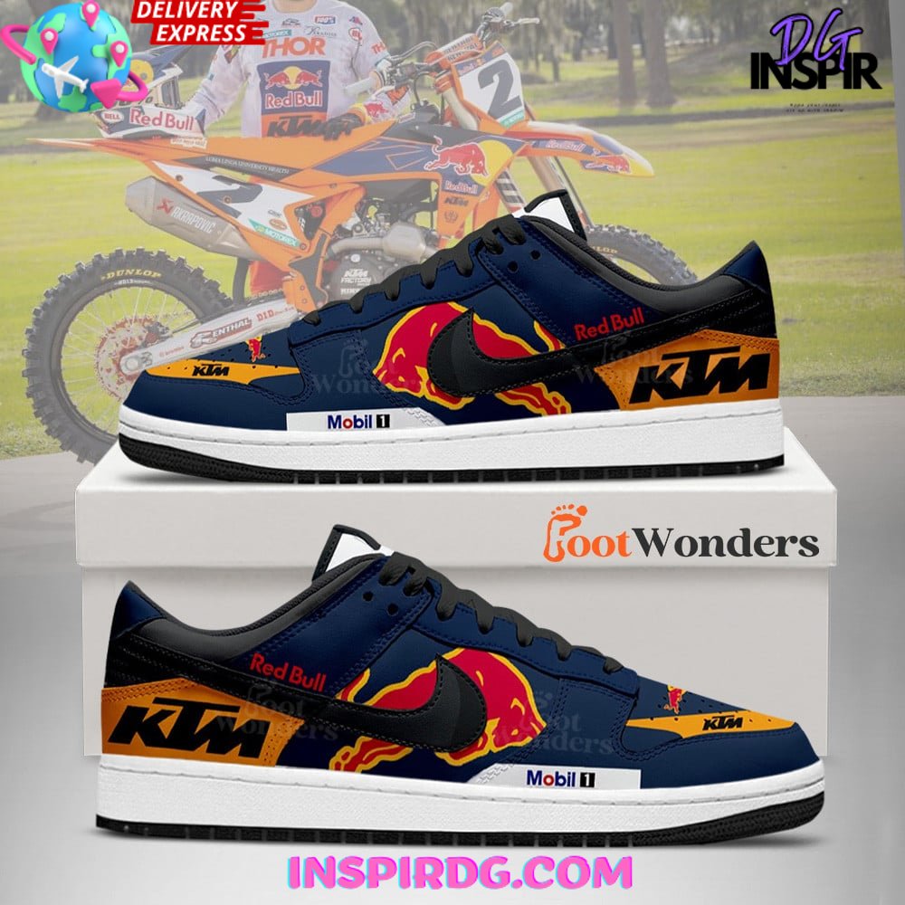 Red Bull KTM Racing Limited Edition Nike Air Force 1 Red Bull KTM Racing Limited Edition Nike Air Force 1