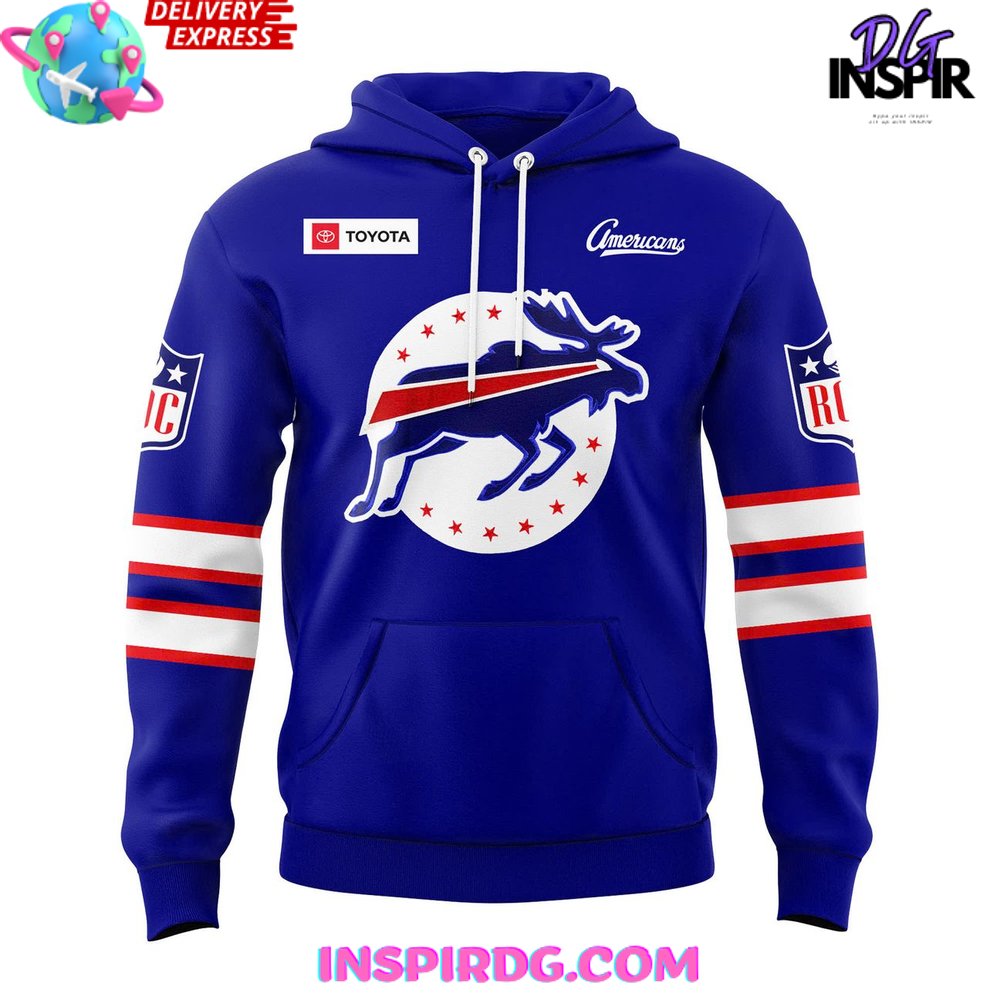 Rochester Americans Bills Day 2025 Hoodie Rochester Americans Bills Day 2025 Hoodie