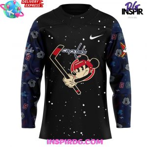 Washington Capitals Mickey & Friends Special Hockey Jersey
