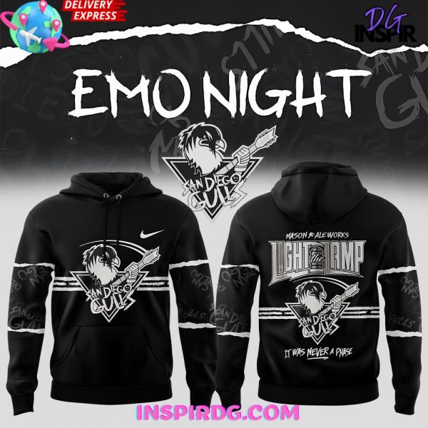 San Diego Gulls Emo Night 2025 Hoodie