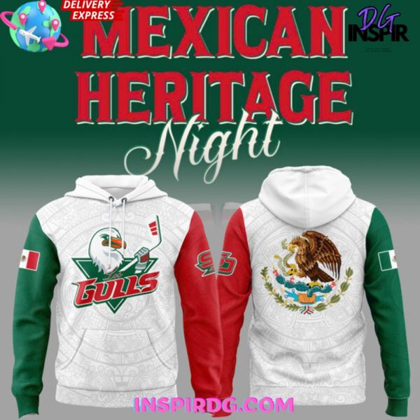 San Diego Gulls Mexican Heritage Night 2025 Hoodie