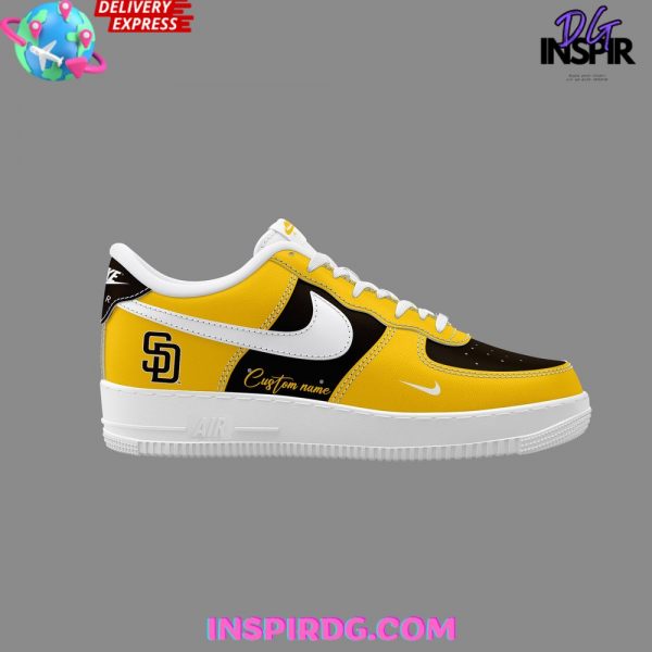 San Diego Padres Personalized Nike Air Force 1