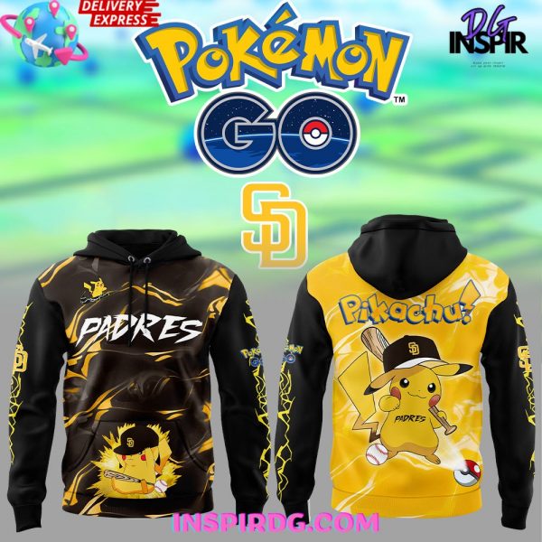 San Diego Padres Pokémon GO Special Hoodie