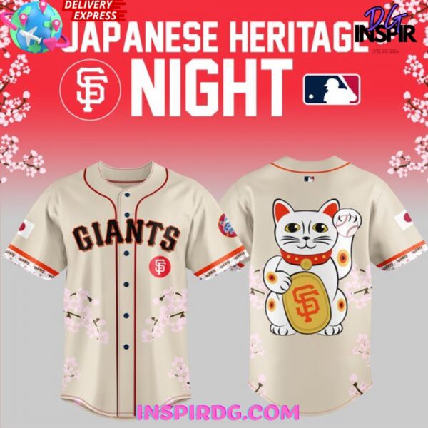 San Francisco Giants Japanese Heritage Night 2025 Baseball Jersey