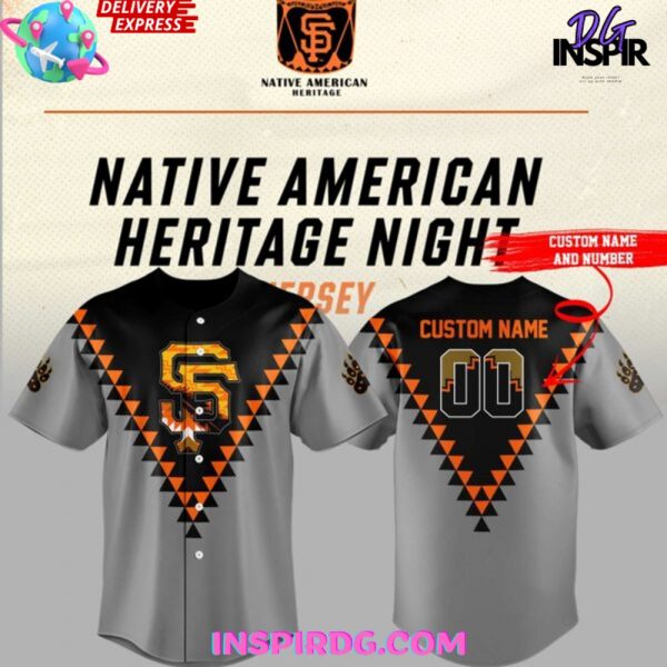 San Francisco Giants Native American Heritage Night 2025 Baseball Jersey