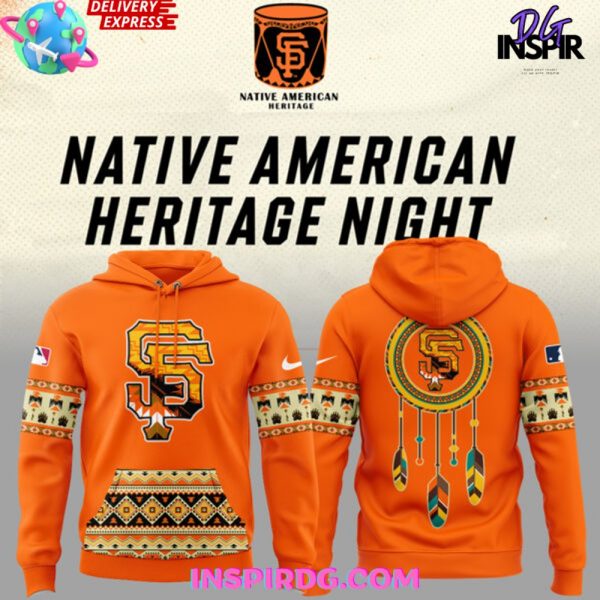 San Francisco Giants Native American Heritage Night 2025 Hoodie