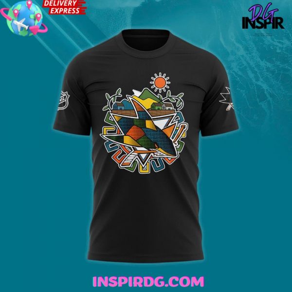 San Jose Sharks Salvadoran Heritage Night 2025 T-Shirt