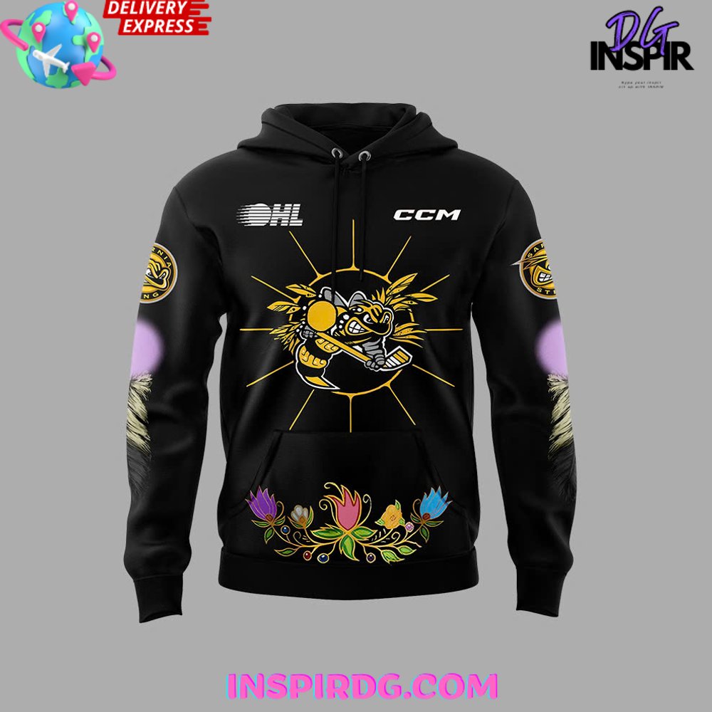 Sarnia Sting Indigenous Heritage Night 2025 Hoodie Sarnia Sting Indigenous Heritage Night 2025 Hoodie