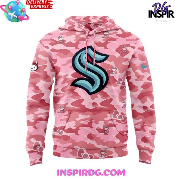 Seattle Kraken Hello Kitty Night Game 2025 Hoodie
