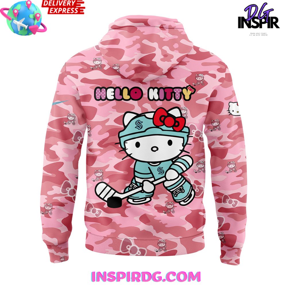 Seattle Kraken Hello Kitty Night Game 2025 Hoodie Seattle Kraken Hello Kitty Night Game 2025 Hoodie