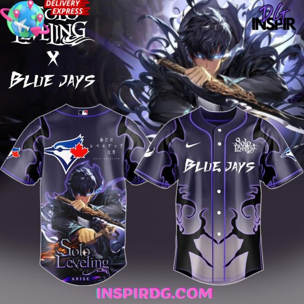 Solo Leveling x Toronto Blue Jays Special Baseball Jersey