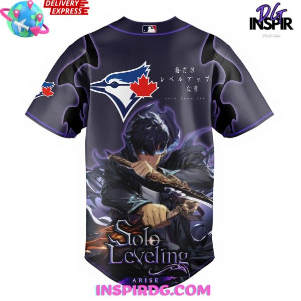Solo Leveling x Toronto Blue Jays Special Baseball Jersey
