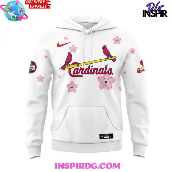 St. Louis Cardinals Takashi Murakami x MLB World Tour Tokyo Series 2025 Hoodie