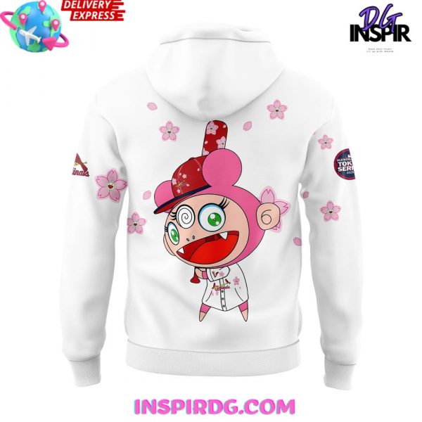 St. Louis Cardinals Takashi Murakami x MLB World Tour Tokyo Series 2025 Hoodie