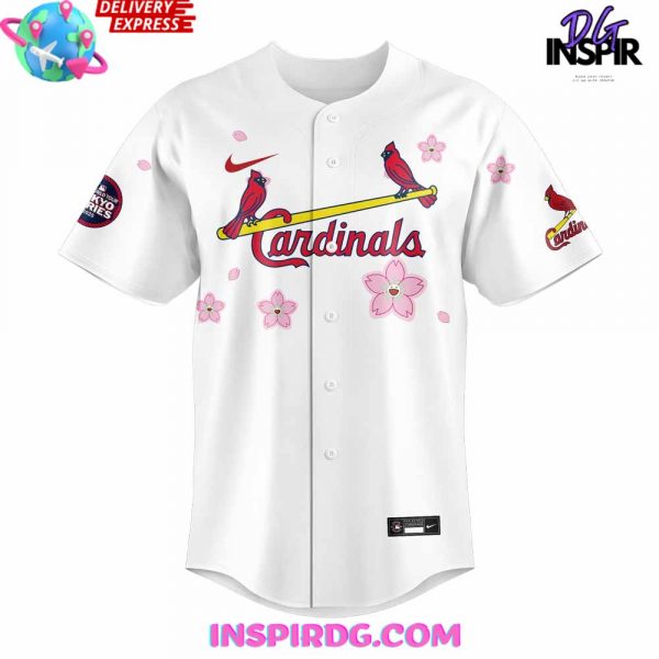 St. Louis Cardinals Takashi Murakami x MLB World Tour Tokyo Series 2025 Jersey