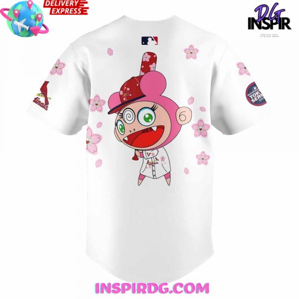 St. Louis Cardinals Takashi Murakami x MLB World Tour Tokyo Series 2025 Jersey