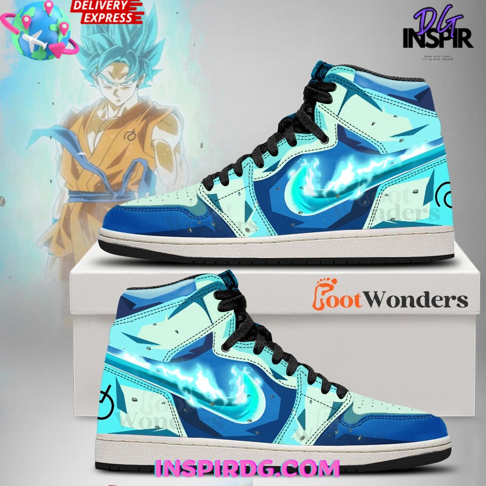 Super Saiyan Blue Dragon Ball Limited Nike Air Jordan 1 Super Saiyan Blue Dragon Ball Limited Nike Air Jordan 1