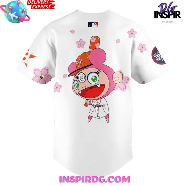 Takashi Murakami x MLB World Tour Tokyo Series 2025 Houston Astros Jersey