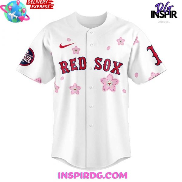 Takashi Murakami x MLB World Tour Tokyo Series 2025 Boston Red Sox Jersey