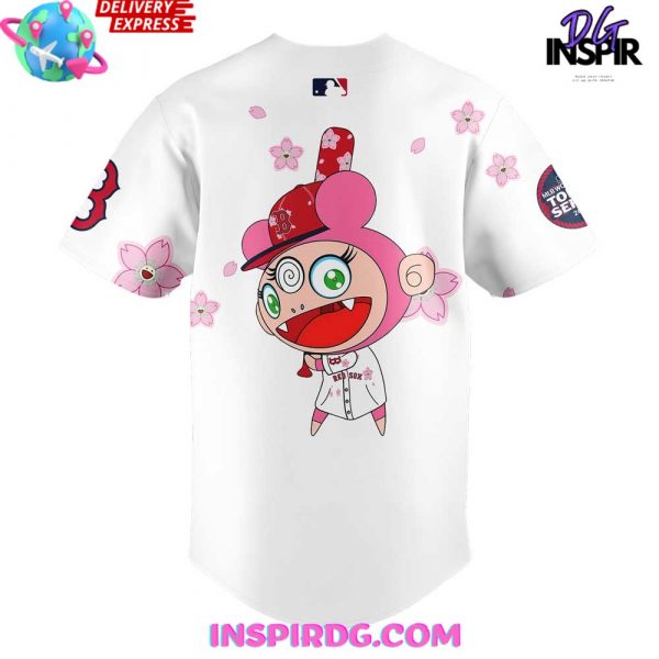 Takashi Murakami x MLB World Tour Tokyo Series 2025 Boston Red Sox Jersey