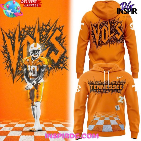 Tennessee Volunteers Checkerboard Burst Nike Special Edition Hoodie