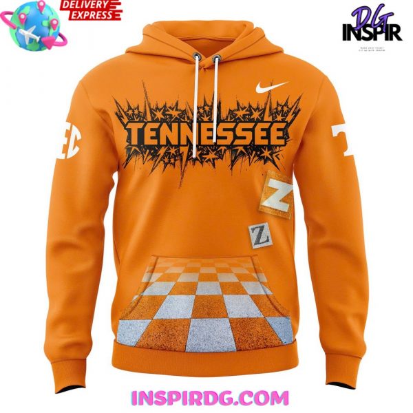 Tennessee Volunteers Checkerboard Burst Nike Special Edition Hoodie