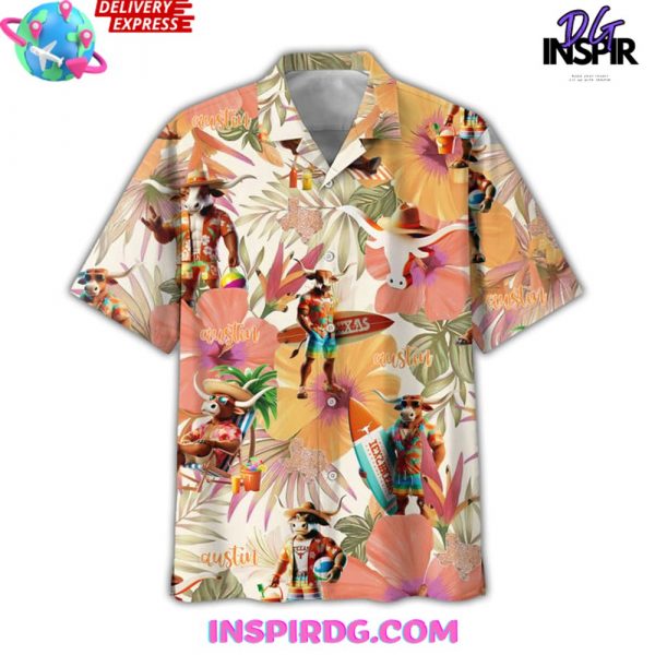 Texas Longhorns Summertime Special Edition Hawaiian Shirt