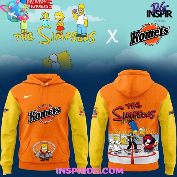 The Simpsons x Fort Wayne Komets Special Hoodie