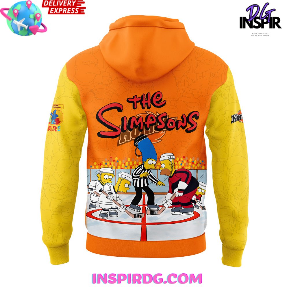 The Simpsons x Fort Wayne Komets Special Hoodie The Simpsons x Fort Wayne Komets Special Hoodie