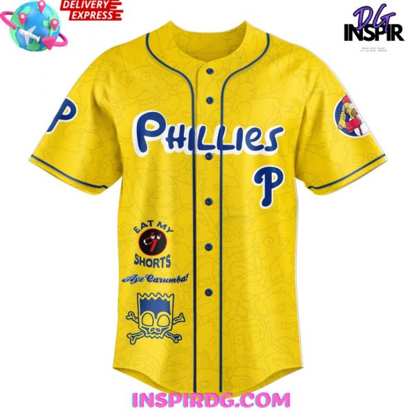 The Simpsons x Philadelphia Phillies Limited Jersey