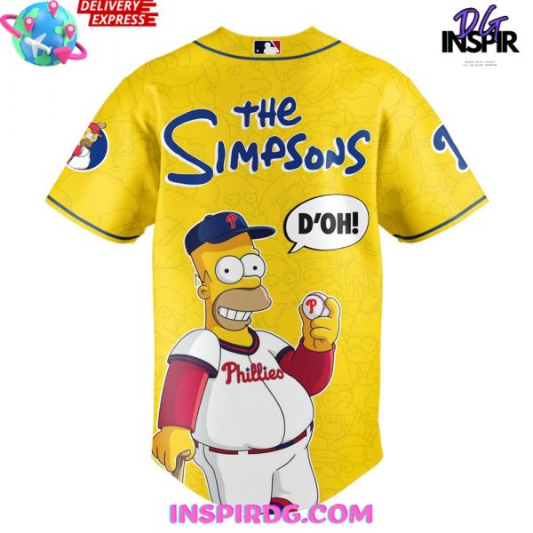 The Simpsons x Philadelphia Phillies Limited Jersey