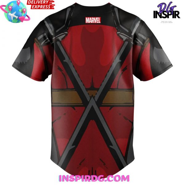 Toledo Mud Hens x Deadpool Marvel Special Baseball Jersey