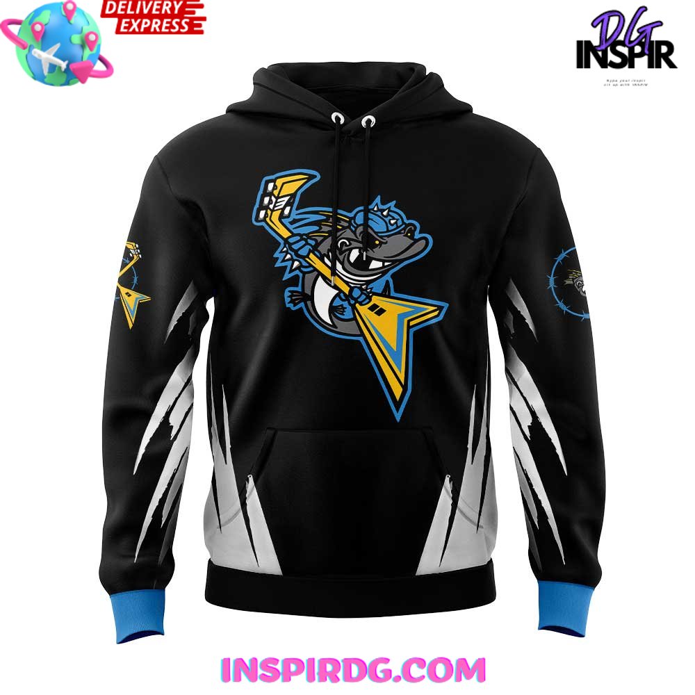 Toledo Walleye Rock The Rink Night 2025 Hoodie Toledo Walleye Rock The Rink Night 2025 Hoodie