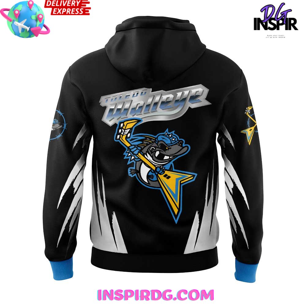Toledo Walleye Rock The Rink Night 2025 Hoodie Toledo Walleye Rock The Rink Night 2025 Hoodie