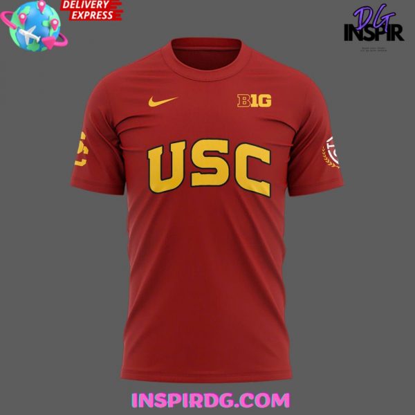 USC Trojans Women’s Basketball 2025 Red T-Shirt