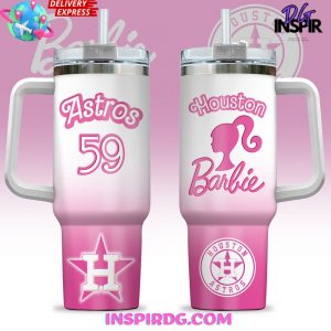 Houston Astros Barbie Night Limited Stanley Tumbler Cup