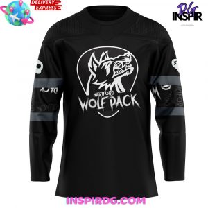 Hartford Wolf Pack Emo Night 2025 Hockey Jersey