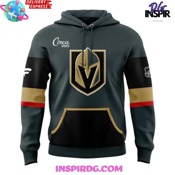 Vegas Golden Knights New Season 2025 Grey Hoodie