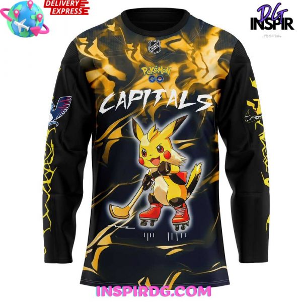 Washington Capitals Pokémon GO Special Hockey Jersey