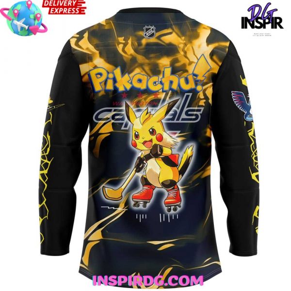 Washington Capitals Pokémon GO Special Hockey Jersey