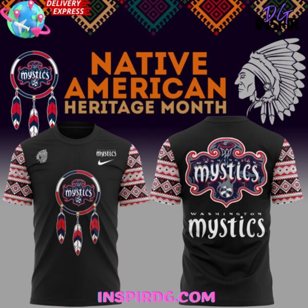 Washington Mystics Native American Heritage Month 2025 T-Shirt