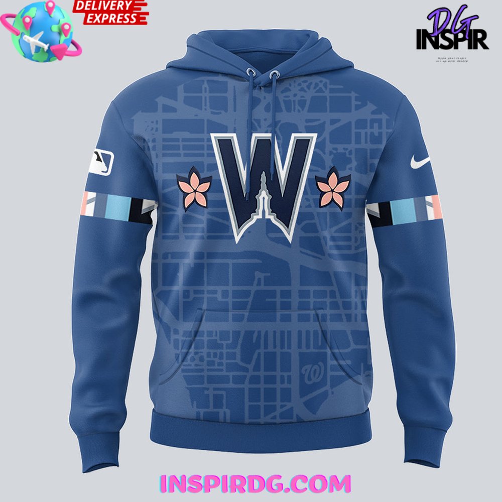 Washington Nationals Nike 2025 City Connect Limited Hoodie Washington Nationals Nike 2025 City Connect Limited Hoodie
