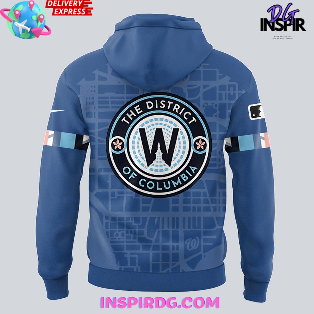 Washington Nationals Nike 2025 City Connect Limited Hoodie Washington Nationals Nike 2025 City Connect Limited Hoodie