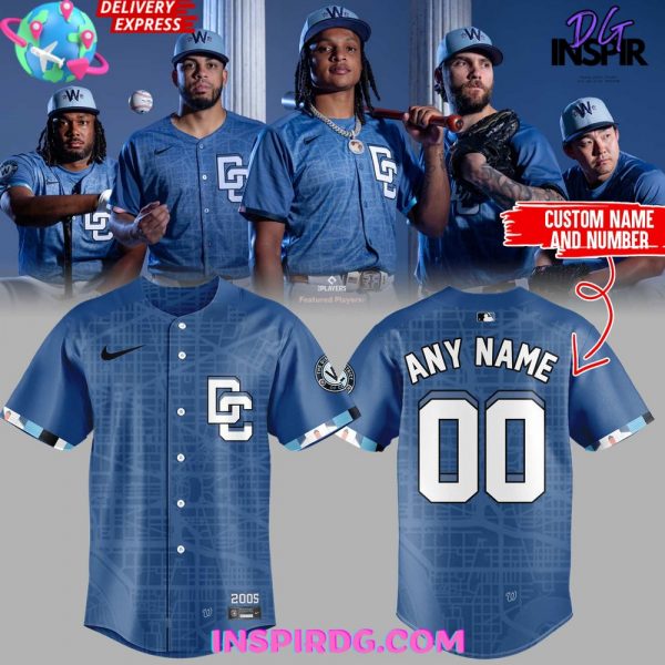 Washington Nationals Nike 2025 City Connect Limited Jersey