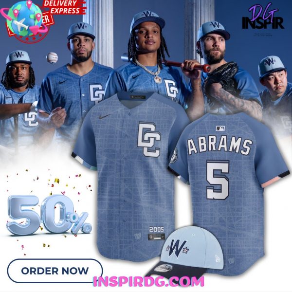 Washington Nationals x OUR DIAMOND OUR DISTRICT Baseball Jersey