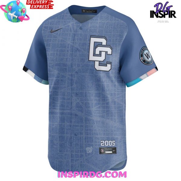 Washington Nationals x OUR DIAMOND OUR DISTRICT Baseball Jersey