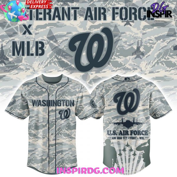 Washington Nationals x Veteran U.S. Air Force 2025 Baseball Jersey