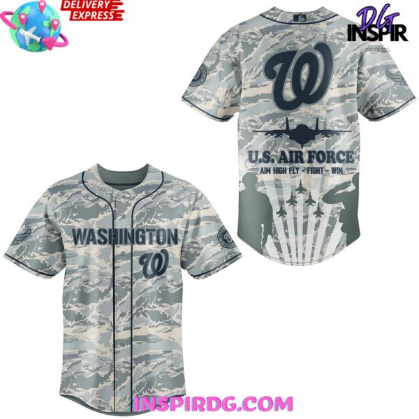 Washington Nationals x Veteran U.S. Air Force 2025 Baseball Jersey